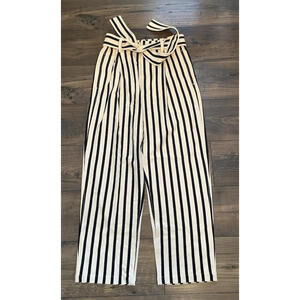 NWT Ralph Lauren Polo Striped Tie Waist Pants 4